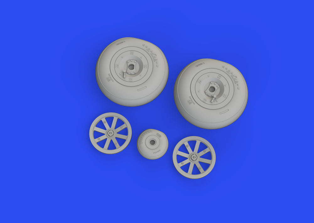Eduard Brassin ED632180 1:32 Curtiss Hawk 81-A2 wheels