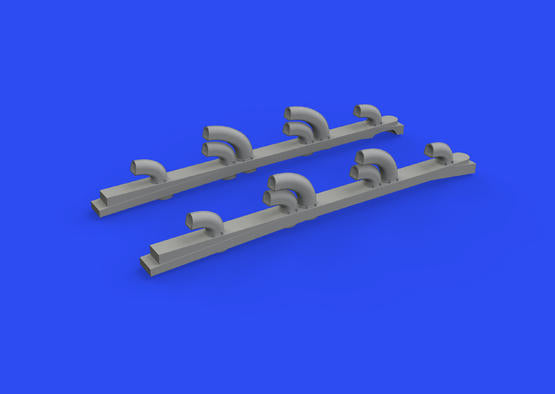 Eduard Brassin ED632182 1:32 Yakovlev Yak-9T exhaust stacks