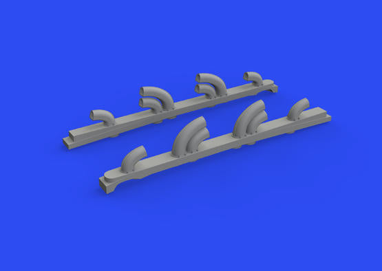Eduard Brassin ED632182 1:32 Yakovlev Yak-9T exhaust stacks