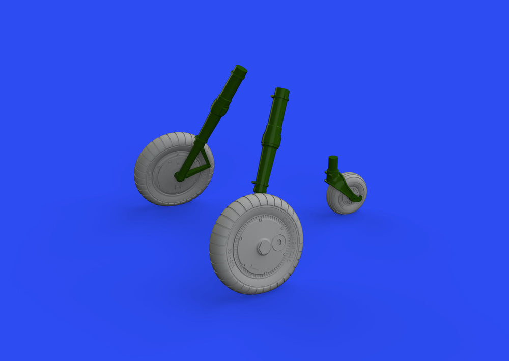 Eduard Brassin ED632183 1:32 Messerschmitt Bf-109G-4 wheels