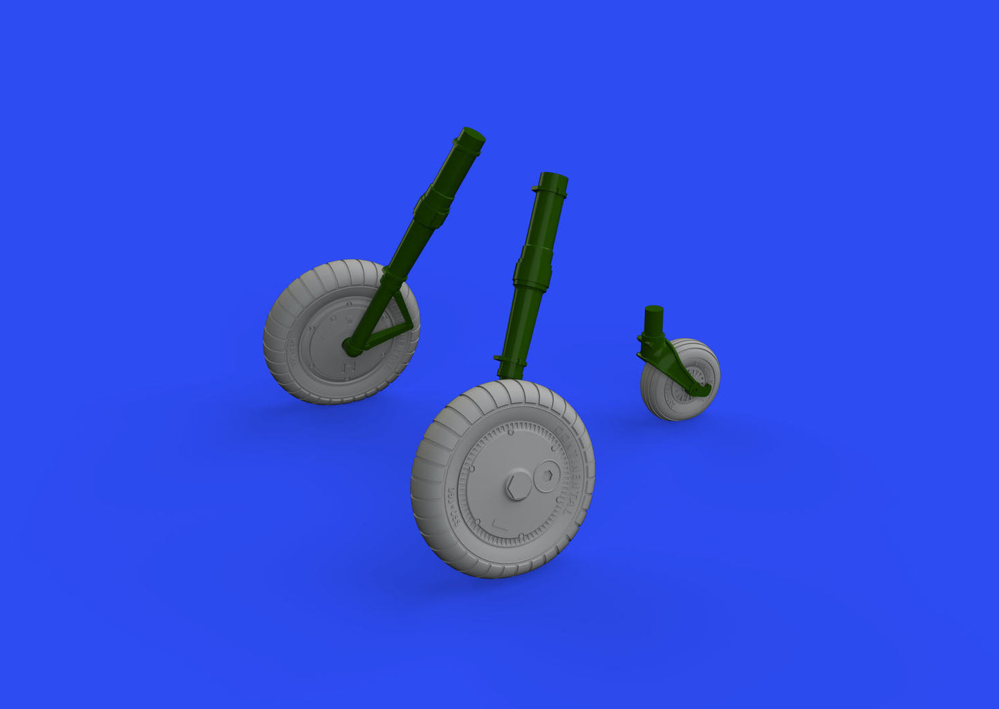 Eduard Brassin ED632183 1:32 Messerschmitt Bf-109G-4 wheels