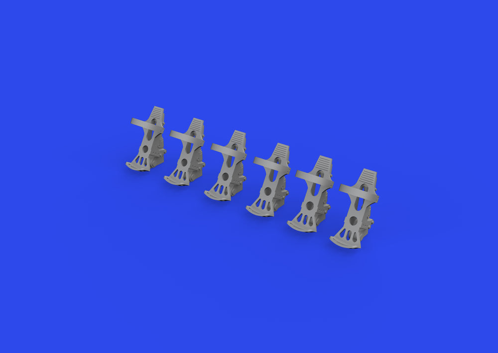 Eduard Brassin ED632191 1:32 Luftwaffe rudder pedals