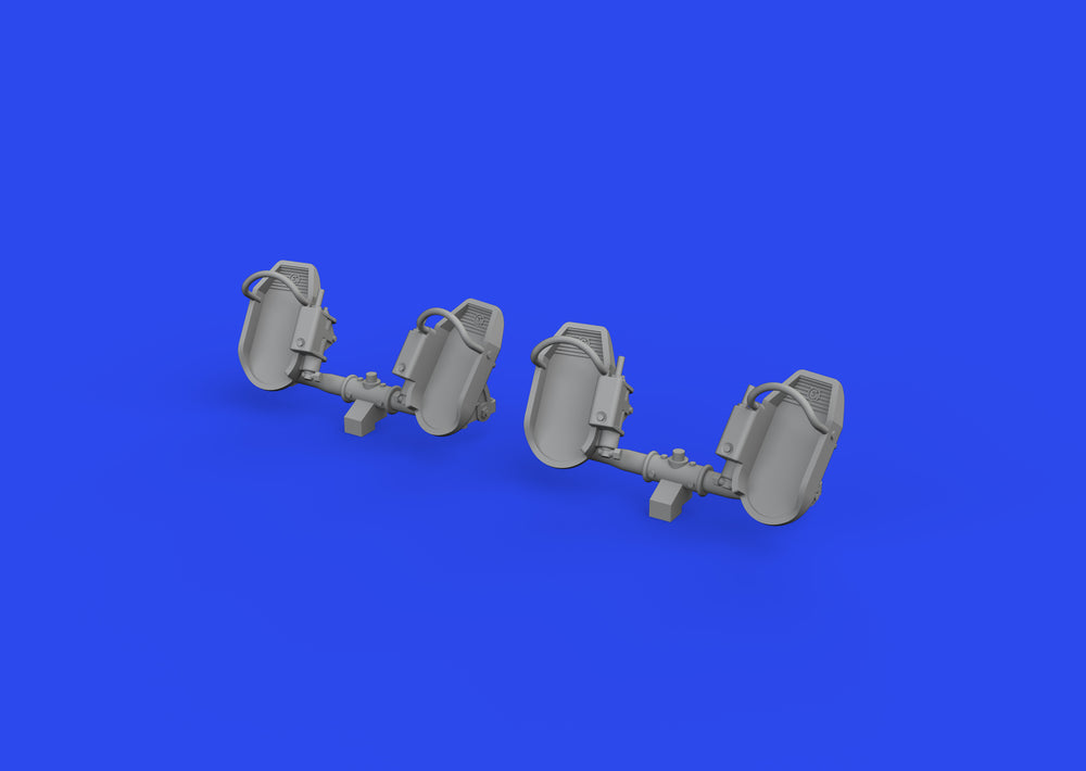 Eduard Brassin ED632192 1:32 Messerschmitt Bf-109E rudder pedals early