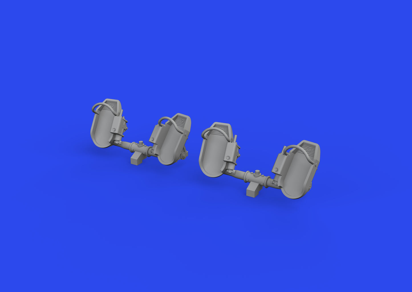 Eduard Brassin ED632192 1:32 Messerschmitt Bf-109E rudder pedals early