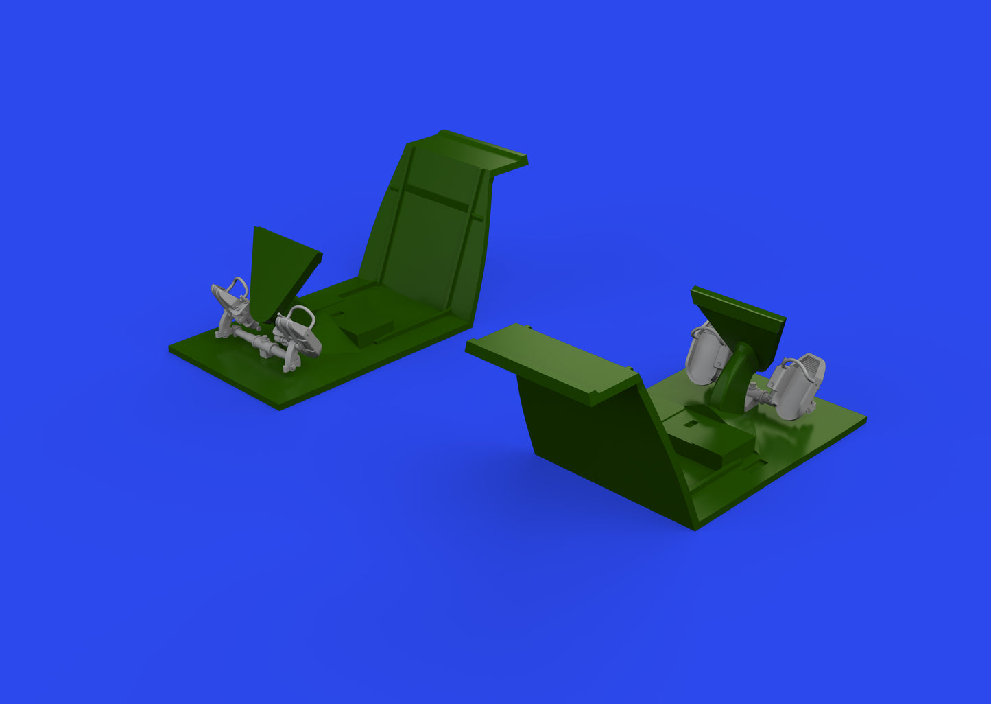 Eduard Brassin ED632192 1:32 Messerschmitt Bf-109E rudder pedals early
