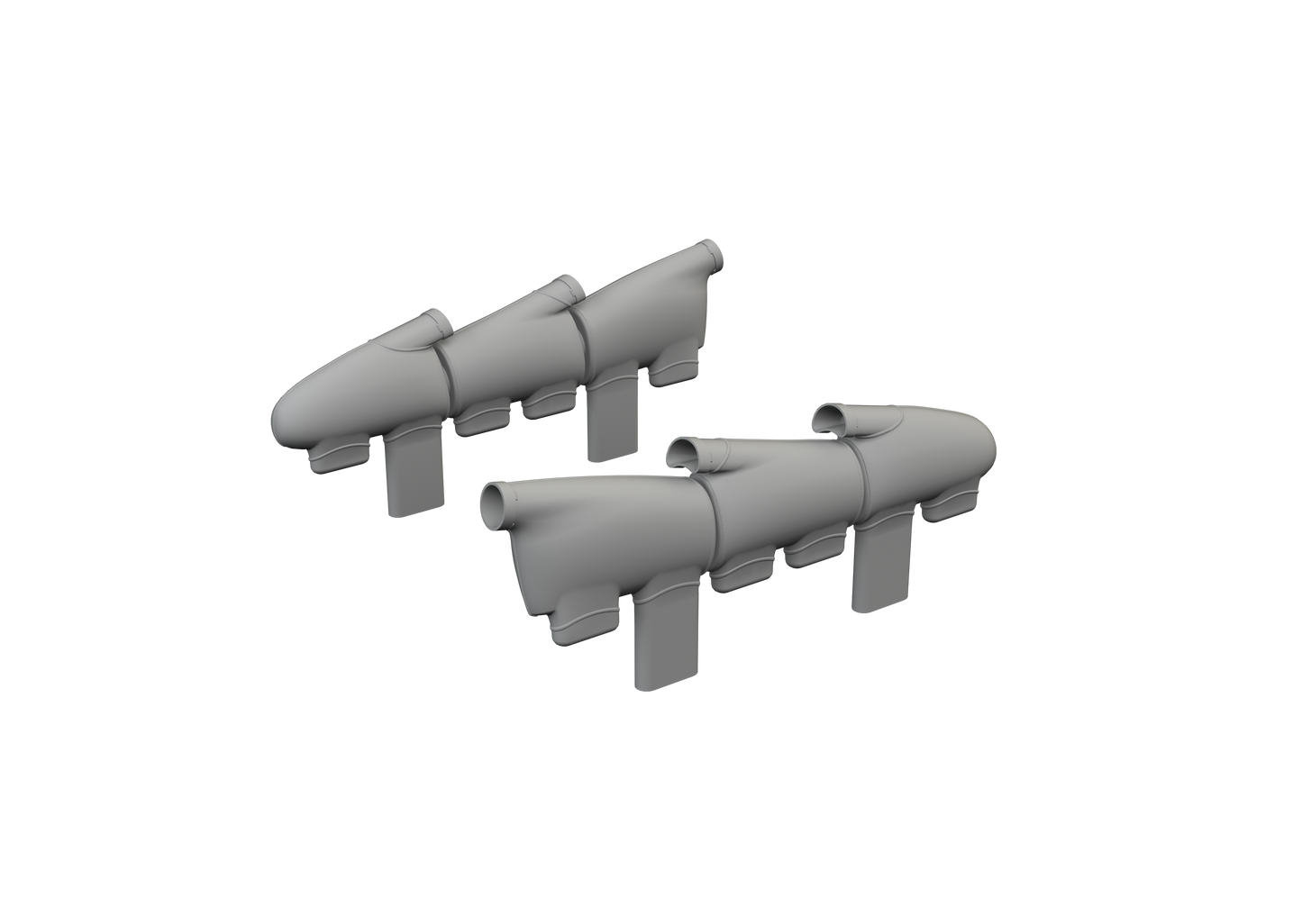 Eduard Brassin ED632196 1:32 Supermarine Spitfire Mk.Ia exhaust stacks