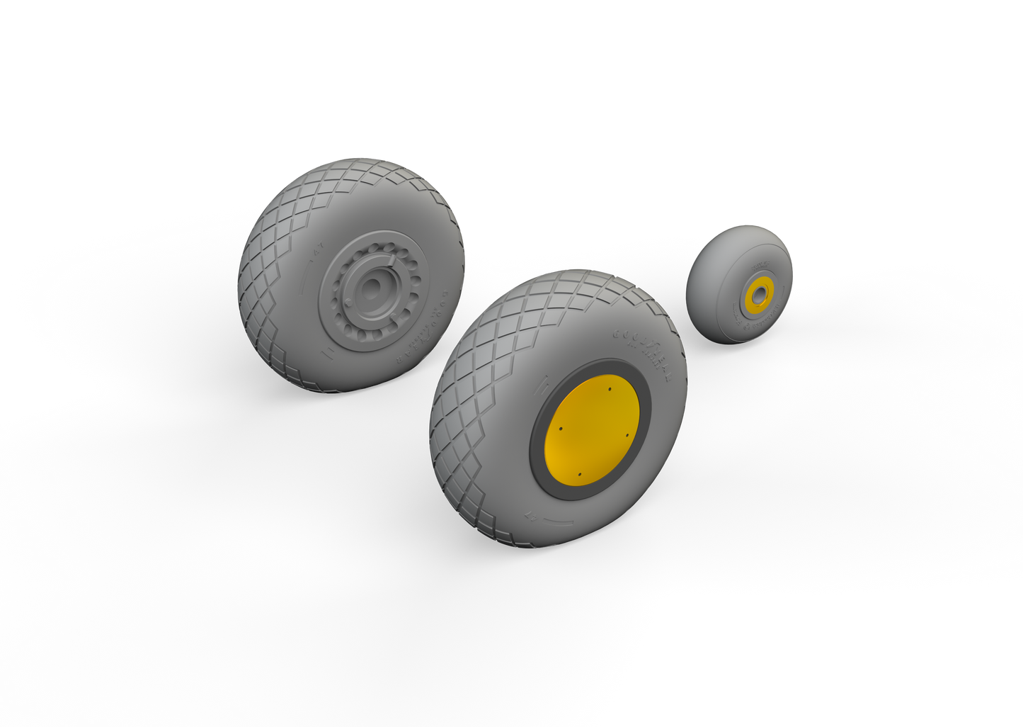 Eduard Brassin ED632197 1:32 Douglas A-20G Havoc wheels