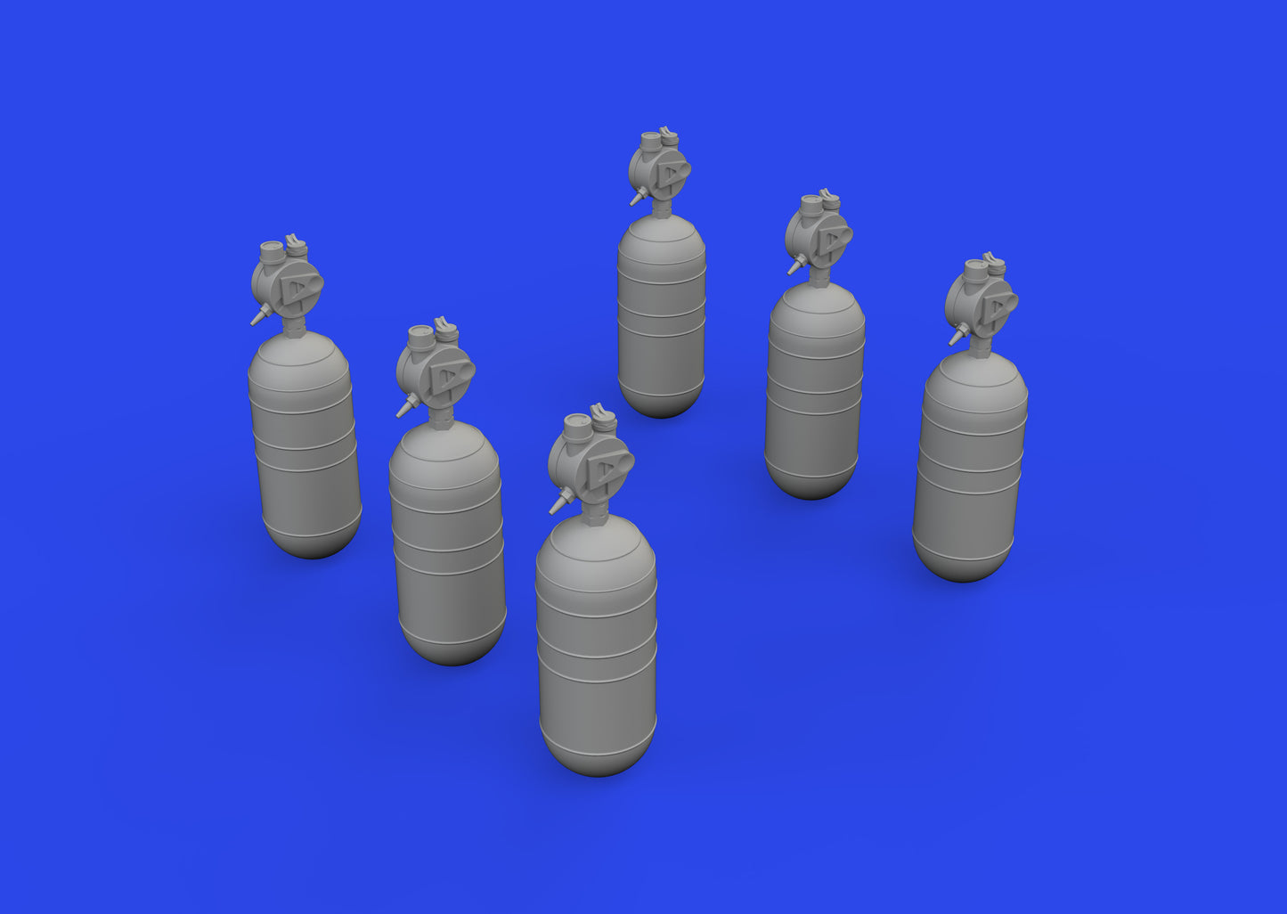 Eduard Brassin ED632200 1:32 WWII USAAF oxygen cylinder A-6