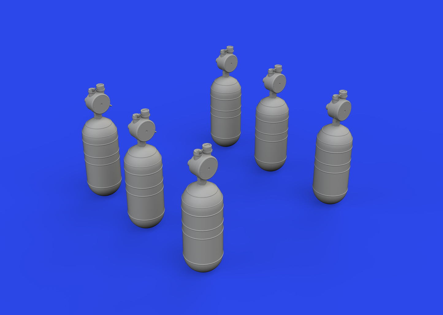 Eduard Brassin ED632200 1:32 WWII USAAF oxygen cylinder A-6
