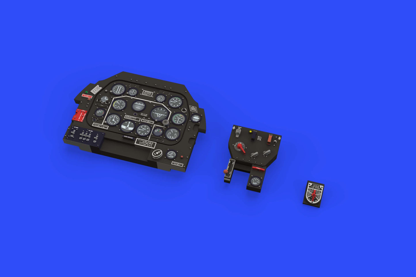 Eduard Brassin ED634003 1:32 P-51D-5 Mustang LooK Panel & Belts