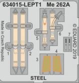 Eduard Brassin ED634015 1:32 Messerschmitt Me-262A-1 LooK set