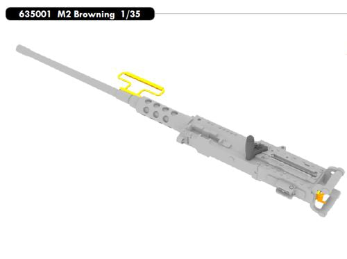 Eduard Brassin ED635001 1:35 M2 Browning