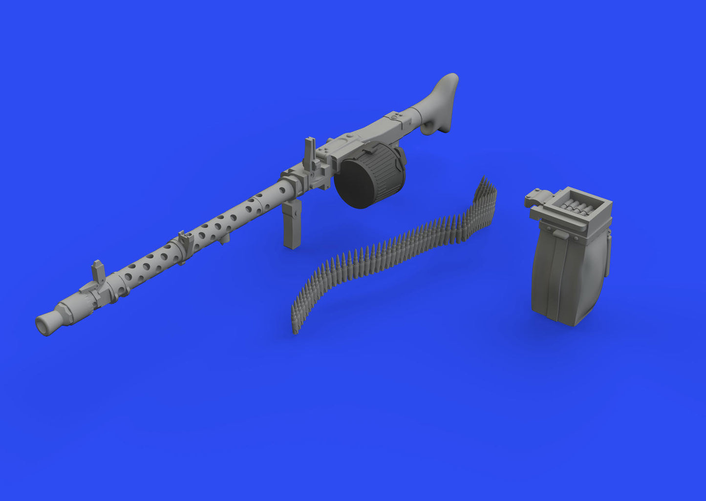 Eduard Brassin ED635020 1:35 MG34 gun with ammunition belt