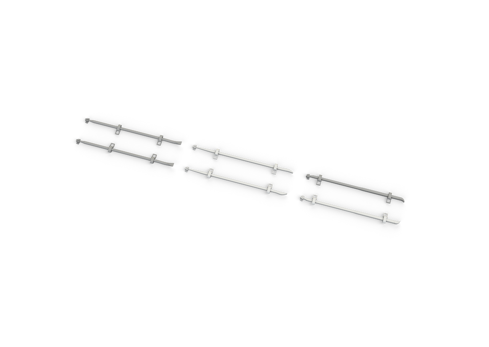 Eduard Brassin ED635030 1:35 WWII German crowbars