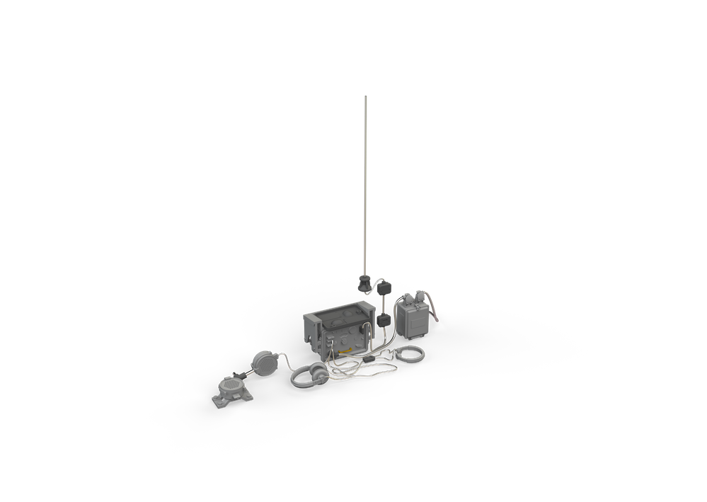 Eduard Brassin ED635033 1:35 Sd.Kfz.251/1 Ausf.C radio equipment