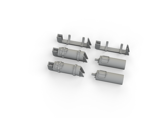 Eduard Brassin ED635034 1:35 WWII German fire extinguishers