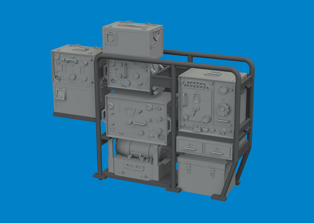 Eduard Brassin ED635039 Sd.Kfz.251/6 Ausf.C radio equipment 3D-Printed 1:35