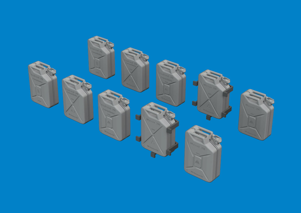 Eduard Brassin ED635040 1:35 WWII German Jerry Cans