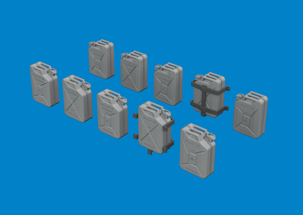Eduard Brassin ED635040 1:35 WWII German Jerry Cans
