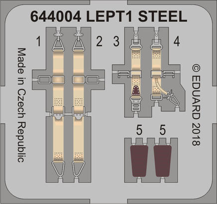 Eduard Brassin ED644004 1:48 Bf-109G-10 LooK Panel & Seatbelts