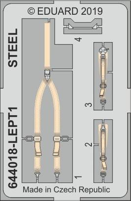 Eduard Brassin ED644018 1:48 Spitfire Mk.XIV LooK Panel & Belts