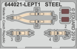 Eduard Brassin ED644021 1:48 P-51D-5 Mustang LooK Panel & Belts