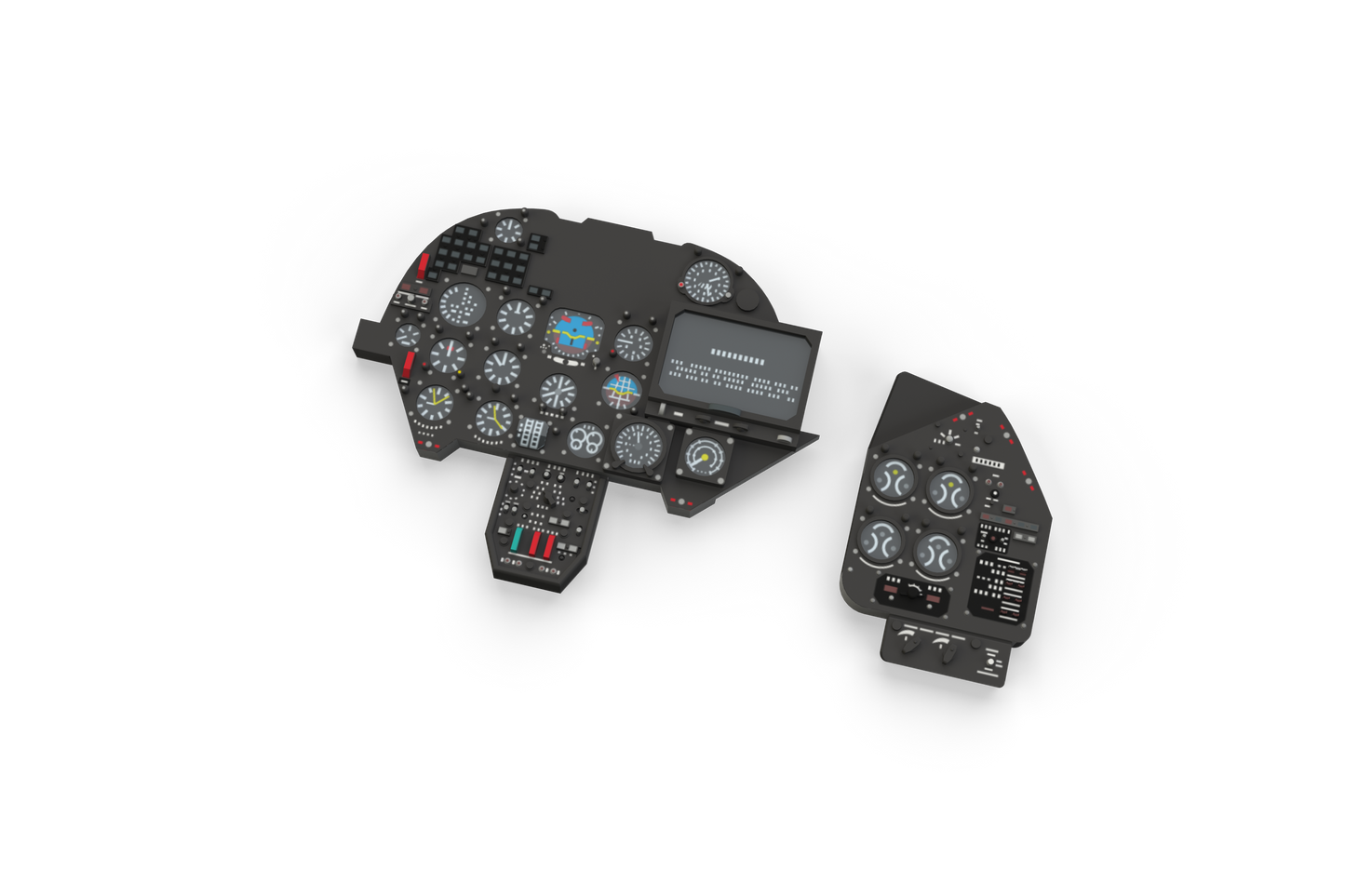 Eduard Brassin ED644021 1:48 P-51D-5 Mustang LooK Panel & Belts