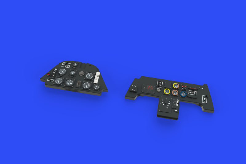 Eduard Brassin ED644024 Bf-109E LooK Instrument Panel 1:48