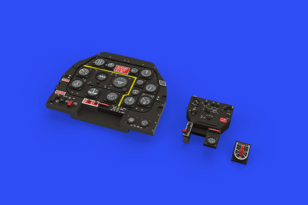 Eduard Brassin ED644031 1:48 P-51D-15+ Mustang LooK Panel & Belts