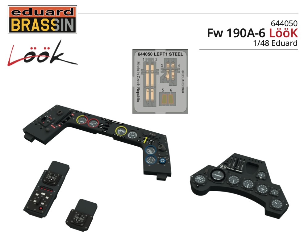 Eduard Brassin ED644050 1:48 Focke-Wulf Fw-190A-6 LooK