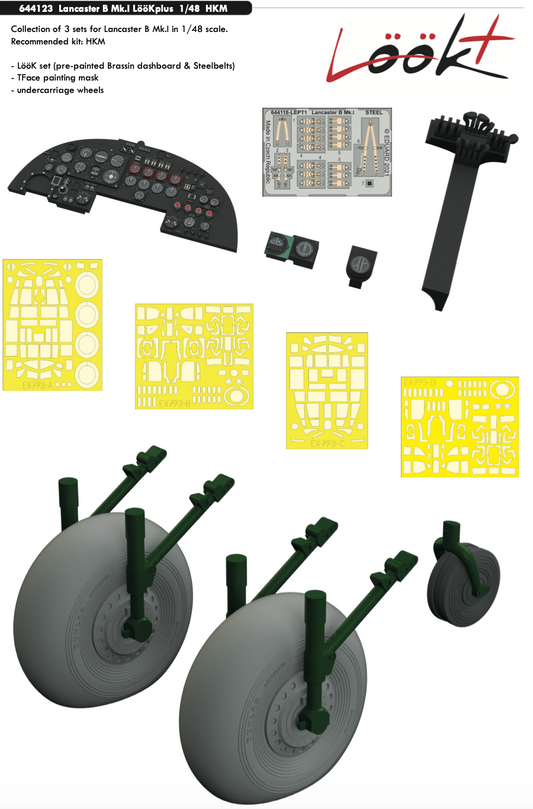 Eduard Brassin ED644123 1:48 Avro Lancaster B Mk.I LooKplus