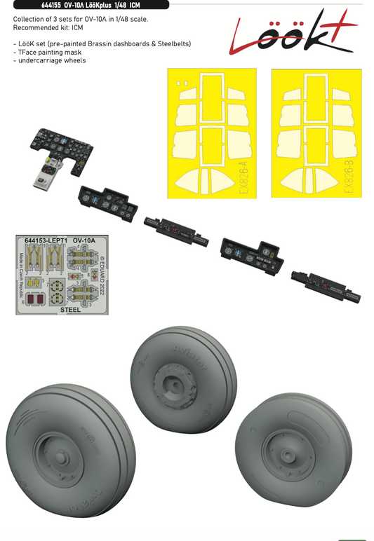 Eduard Brassin ED644155 1:48 North-American/Rockwell OV-10A Bronco LooKplus