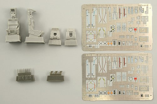 Eduard Brassin ED648009 1:48 F-4C/F-4D/F-4E/F-4F/F-4G Phantom seats x 2