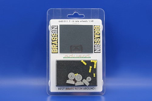 Eduard Brassin ED648011 F-16 Late Weighted Wheels 1:48