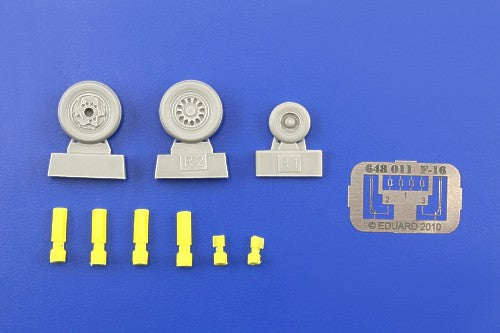 Eduard Brassin ED648011 F-16 Late Weighted Wheels 1:48