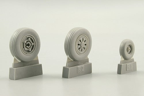 Eduard Brassin ED648017 F-22A Raptor Weighted Wheels 1:48