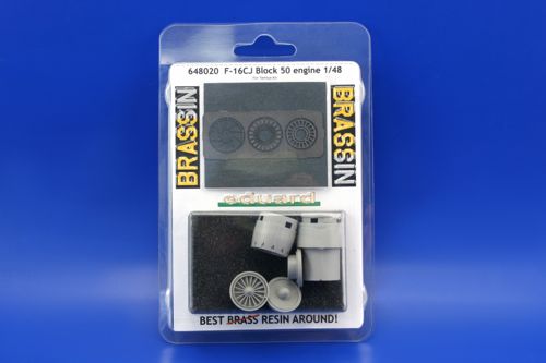 Eduard Brassin ED648020 1:48 F-16CJ Fighting Falcon Block 50 engine