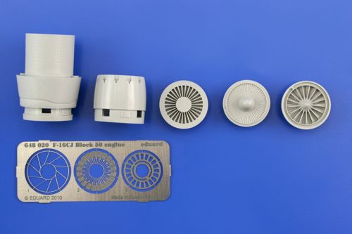 Eduard Brassin ED648020 1:48 F-16CJ Fighting Falcon Block 50 engine
