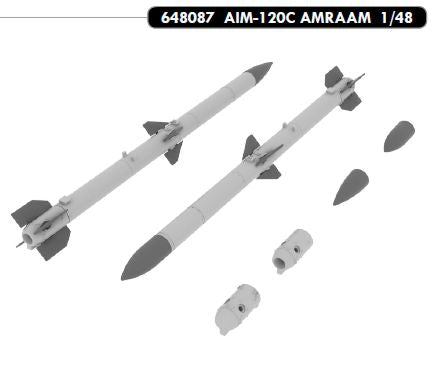 Eduard Brassin ED648087 1:48 AIM-120C AMRAAM