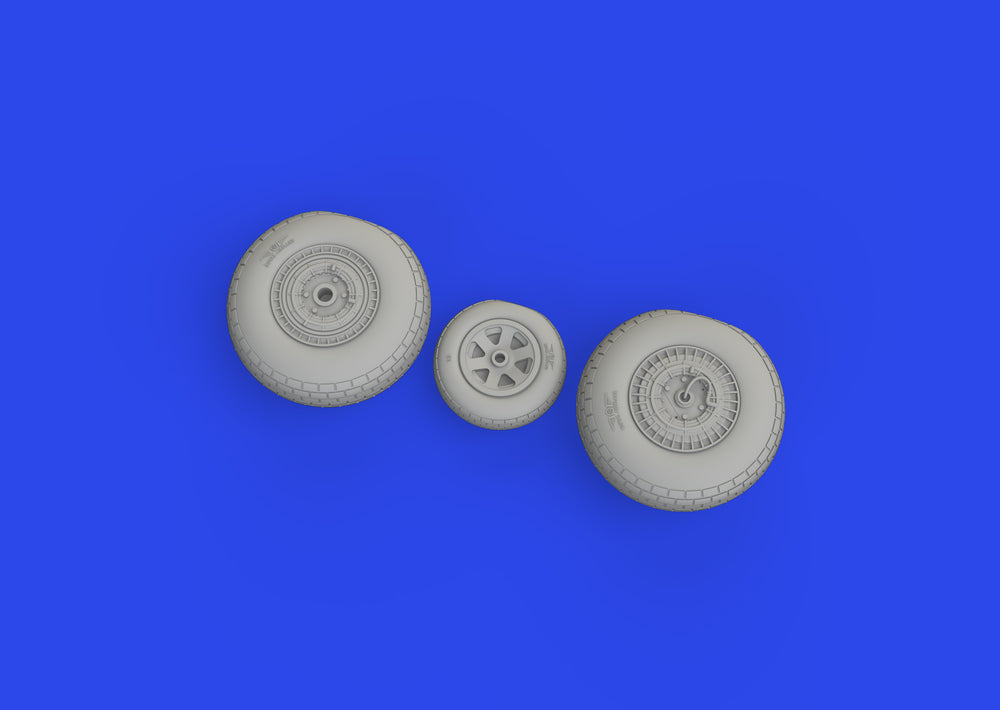 Eduard Brassin ED6481011 Martin B-26B Marauder wheels 1:48