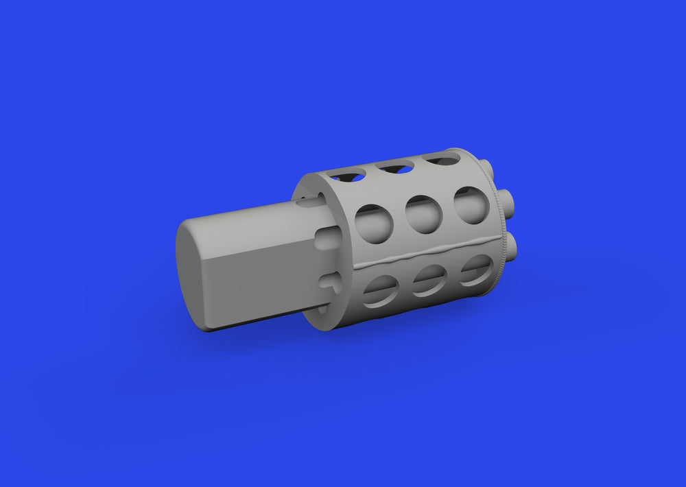 Eduard Brassin ED6481018 1:48 A-10C Rotary Gun Flash Suppressor