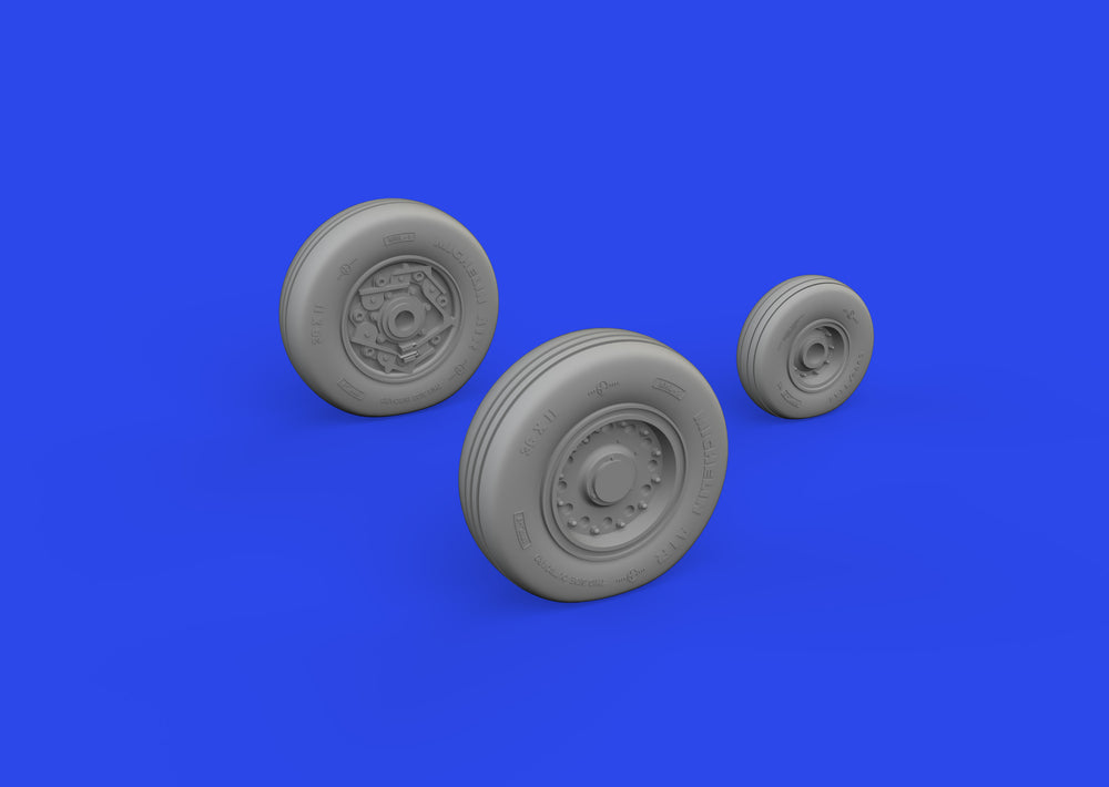 Eduard Brassin ED6481019 Fairchild A-10C Thunderbolt II wheels 1:48