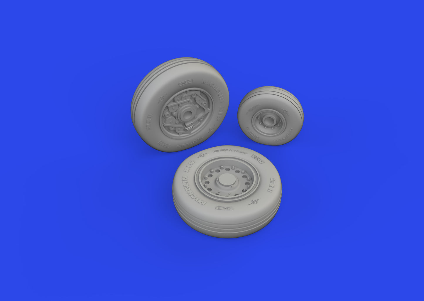 Eduard Brassin ED6481019 Fairchild A-10C Thunderbolt II wheels 1:48