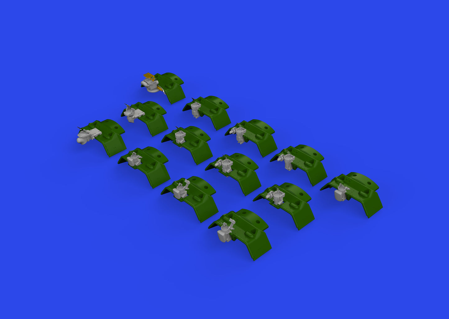 Eduard Brassin ED6481031 1:48 North-American P-51B/C gun sights