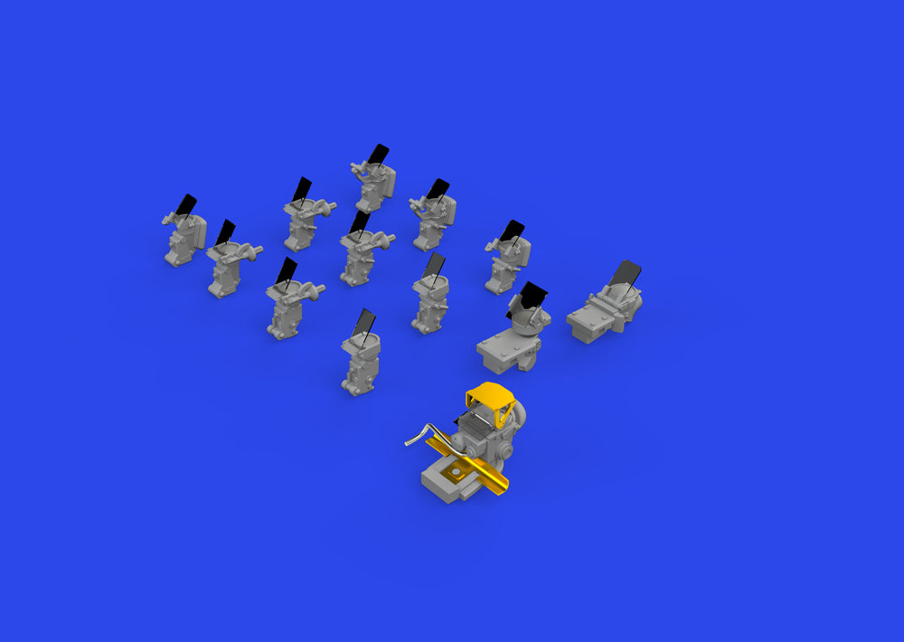Eduard Brassin ED6481031 1:48 North-American P-51B/C gun sights