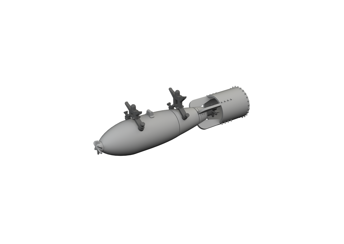 Eduard Brassin ED6481081 1:48 P-40E Warhawk 250lb Mk.1 British Bomb 3D-Print