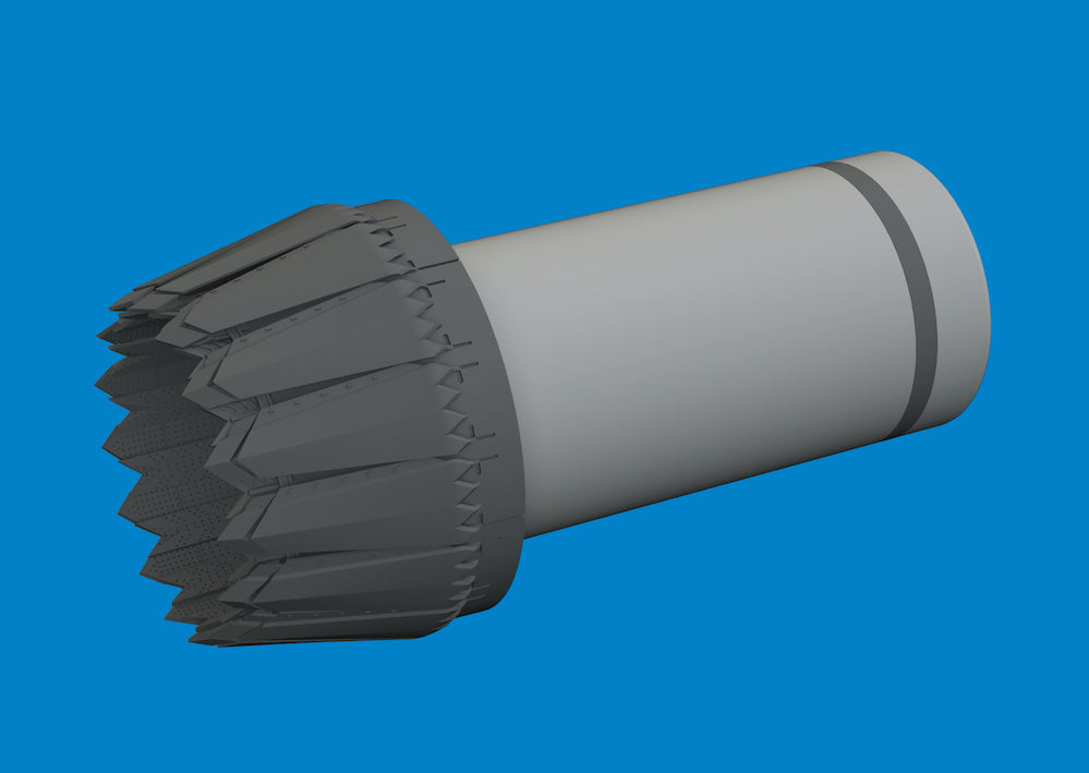 Eduard Brassin ED6481087 1:48 F-35C Lightning II Exhaust Nozzle 3D-Print