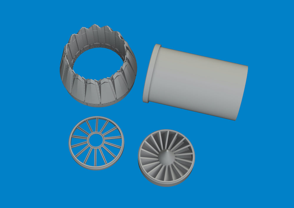Eduard Brassin ED6481087 1:48 F-35C Lightning II Exhaust Nozzle 3D-Print
