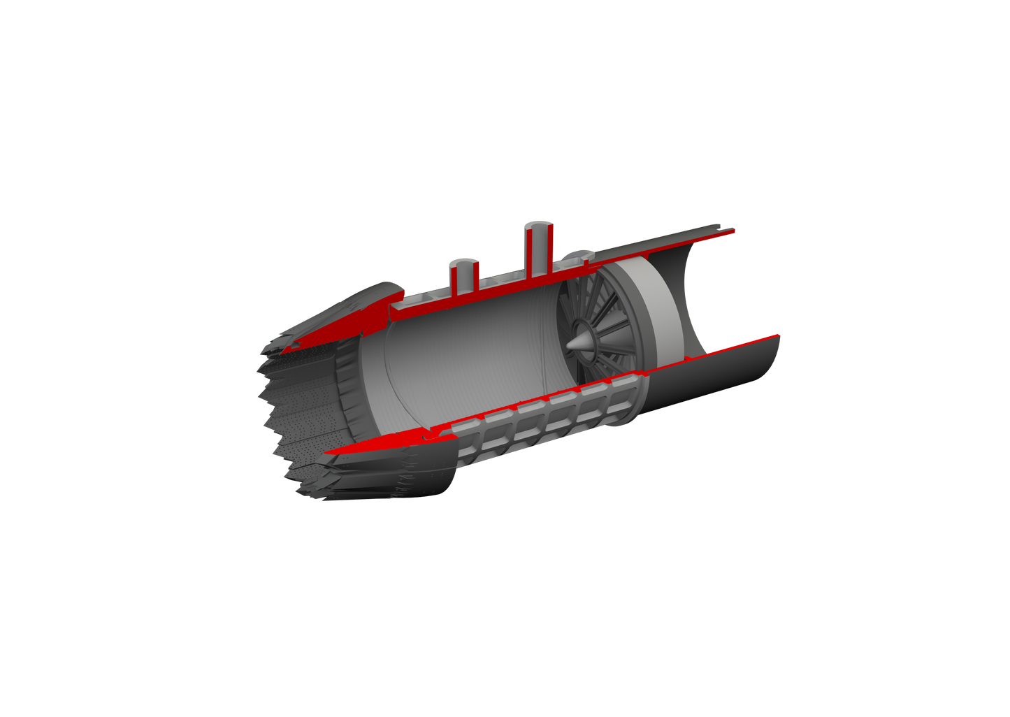 Eduard Brassin ED6481091 Lockheed-Martin F-35B exhaust nozzle 3D-Printed 1:48
