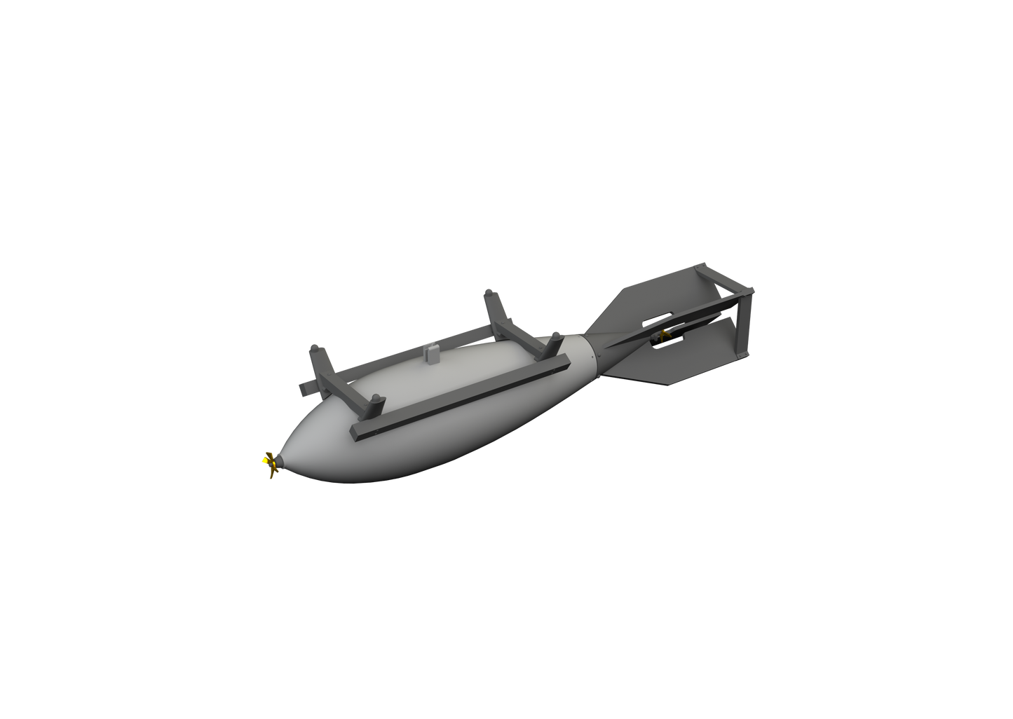 Eduard Brassin ED6481093 Mitsubishi A6M5/A6M7 Zero 500kg bomb 3D-Printed 1:48
